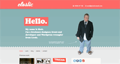 Desktop Screenshot of elastic-media.com